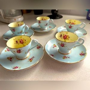 Vintage 1850 EB Foley Bone China Tea Set